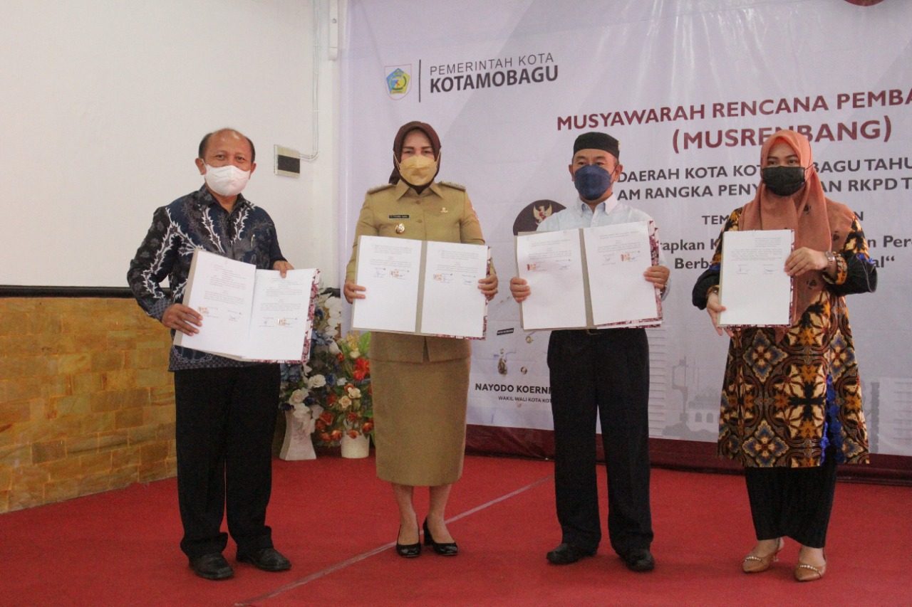 Wali Kota Kotamobagu Tanda Tangani MoU Dengan Perguruan Tinggi