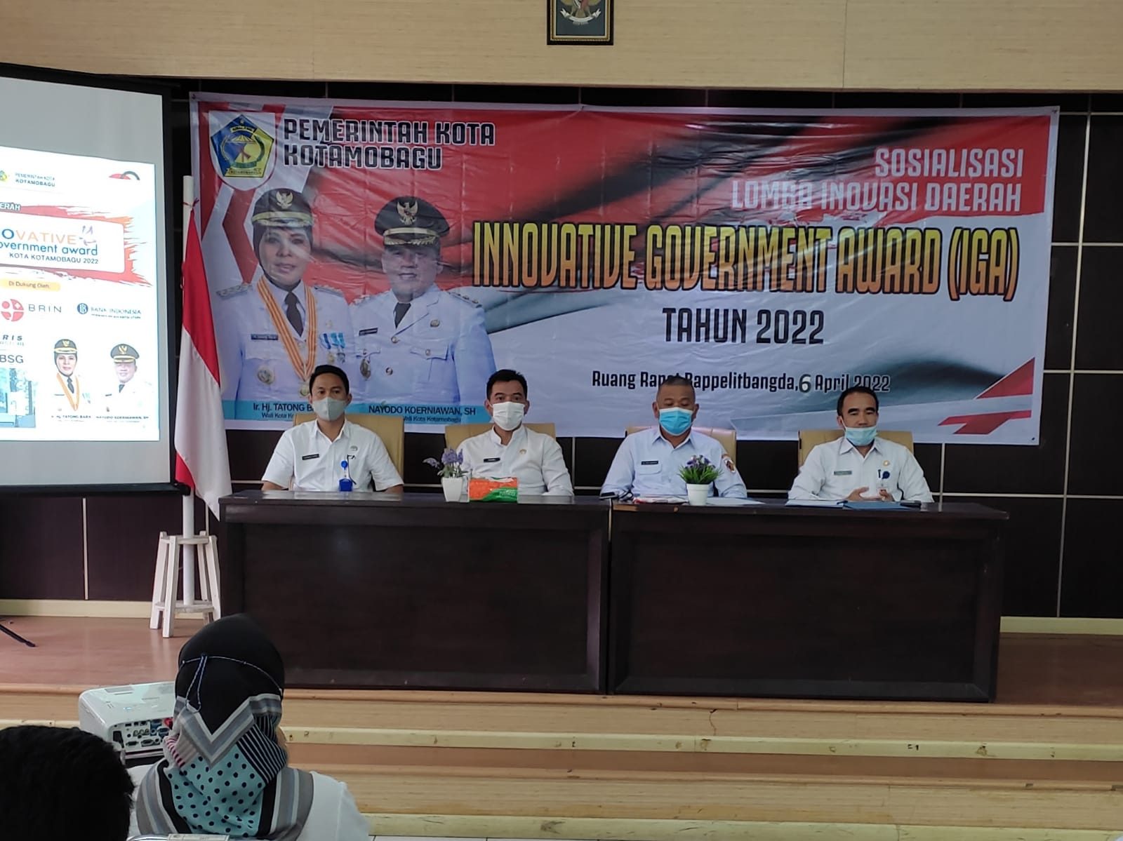 Bappelitbangda Kota Kotamobagu Laksanakan Sosialiasi Lomba Inovasi Daerah