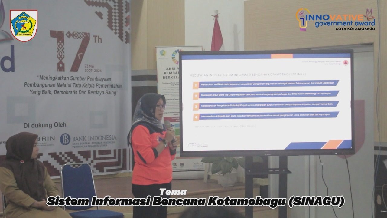 "SINAGU" Diluncurkan Sebagai Aplikasi Kebencanaan Milik Pemerintah Kota Kotamobagu