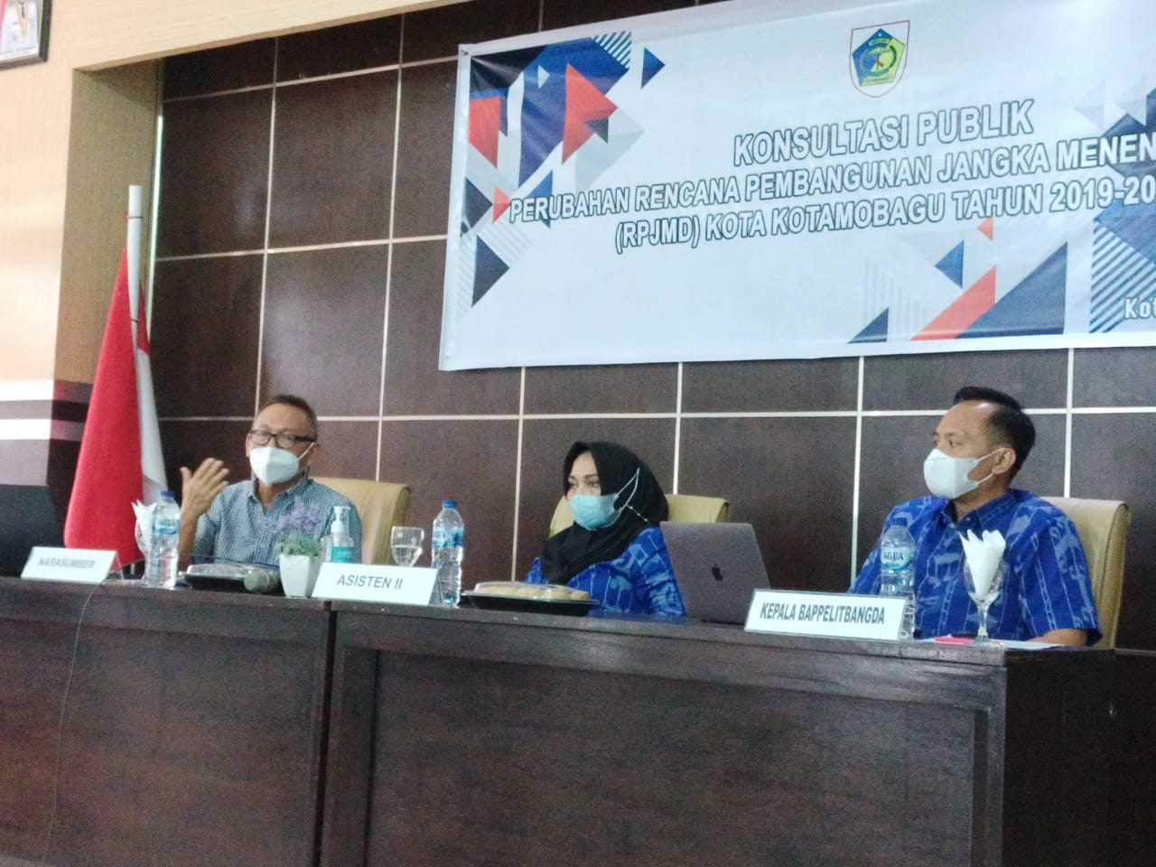 Konsultasi Publik Perubahan RPJMD Kota Kotamobagu 2019-2023 Secara Vitual
